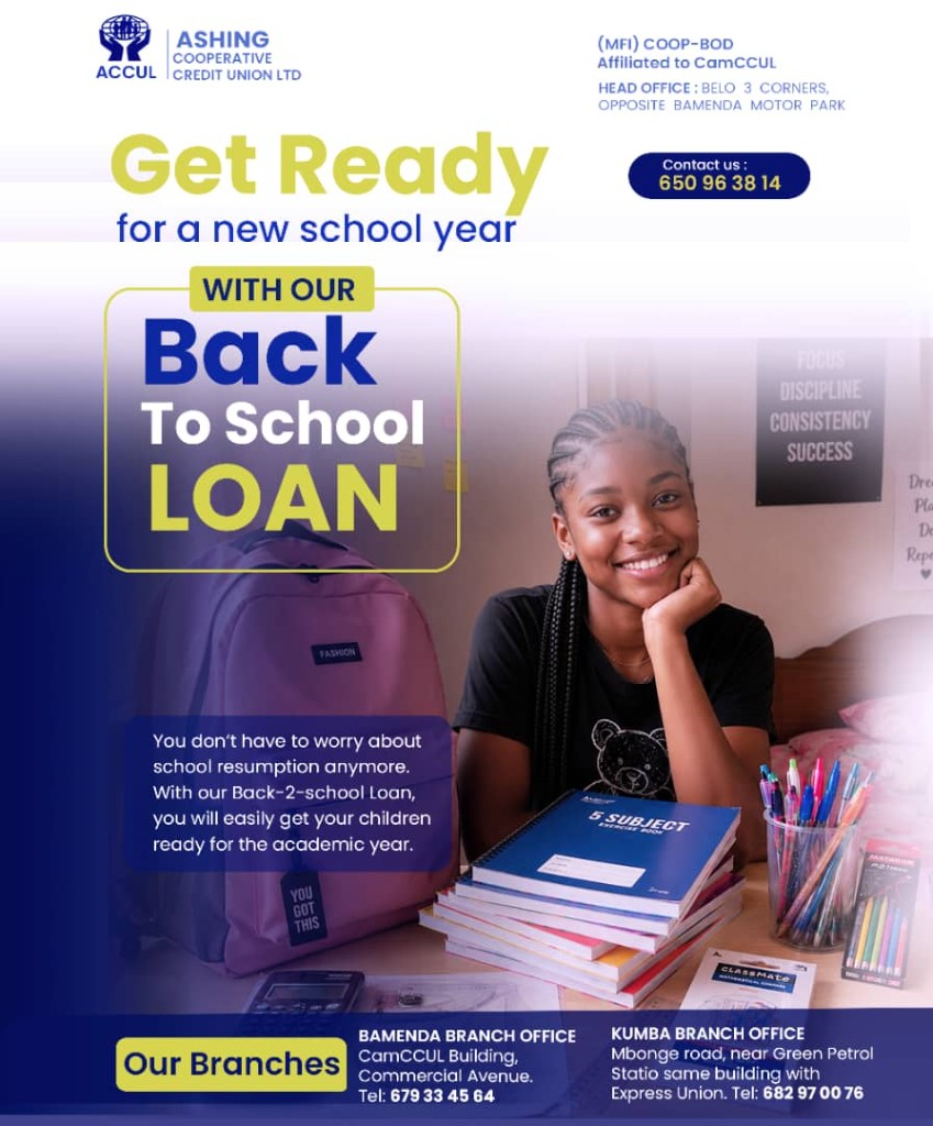 ACCU Back to School Loan campaign flyer